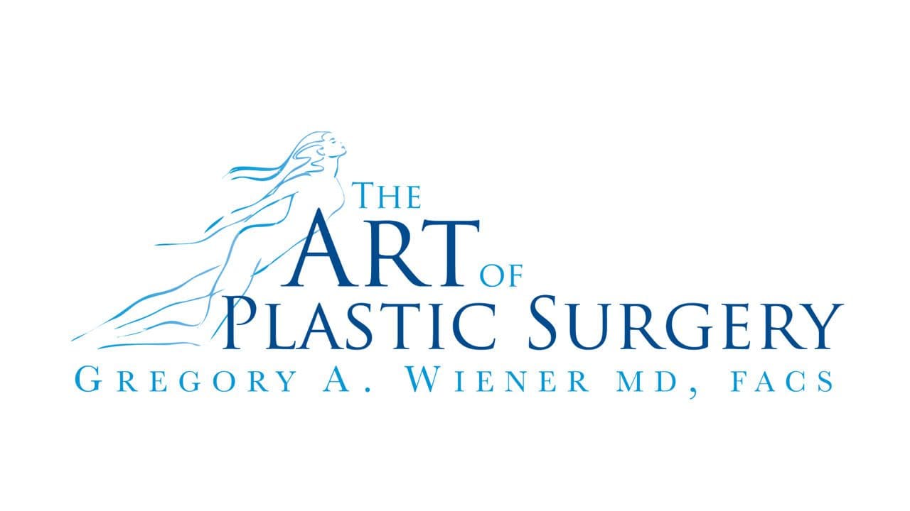 Logo for The Art of Plastic Surgery by Dr. Rory A. Wiener.