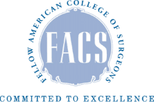 Logo of the Fellow American College of Surgeons (FACS).