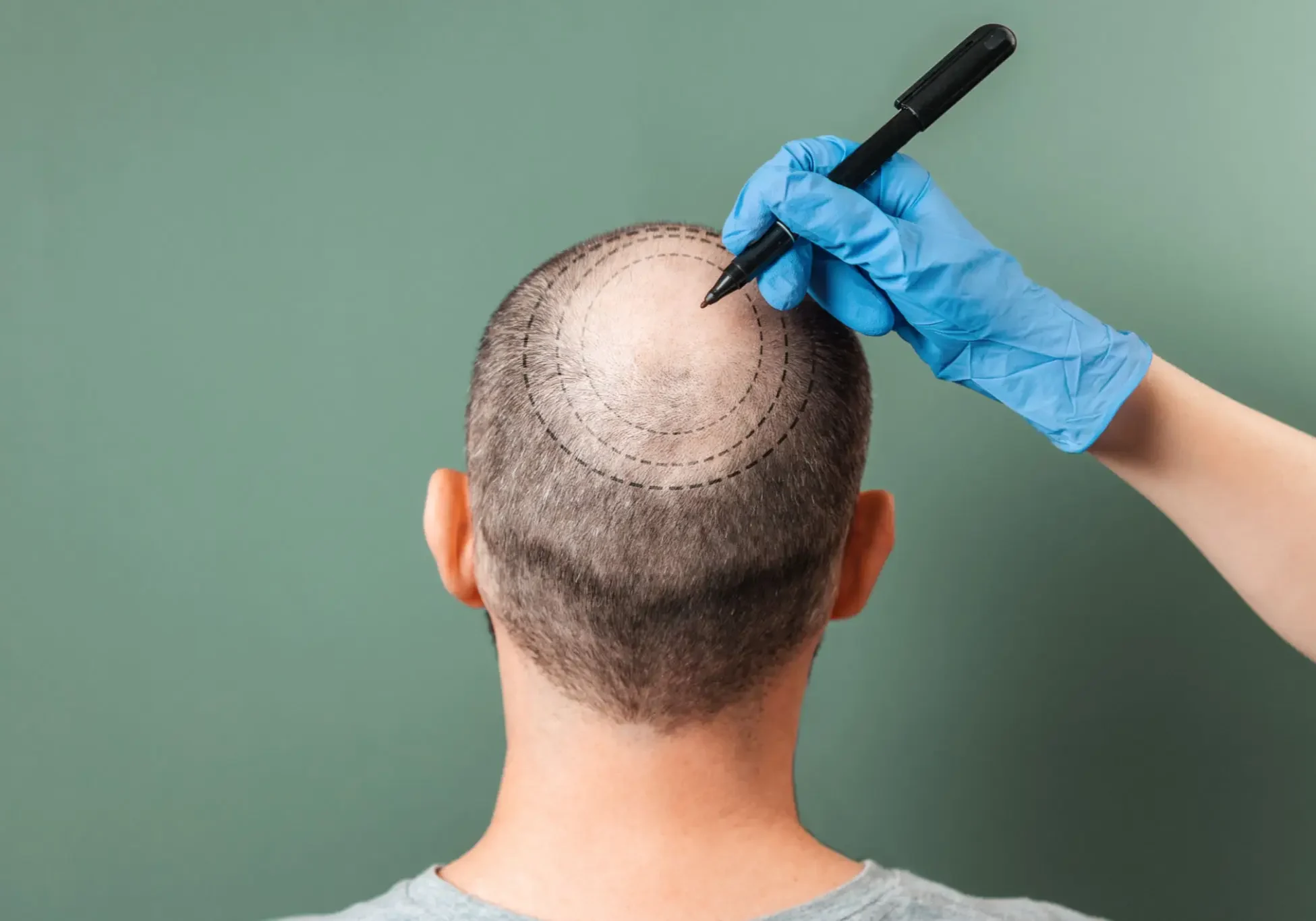 Precision hair transplant planning at Hair Z System in Chicago.