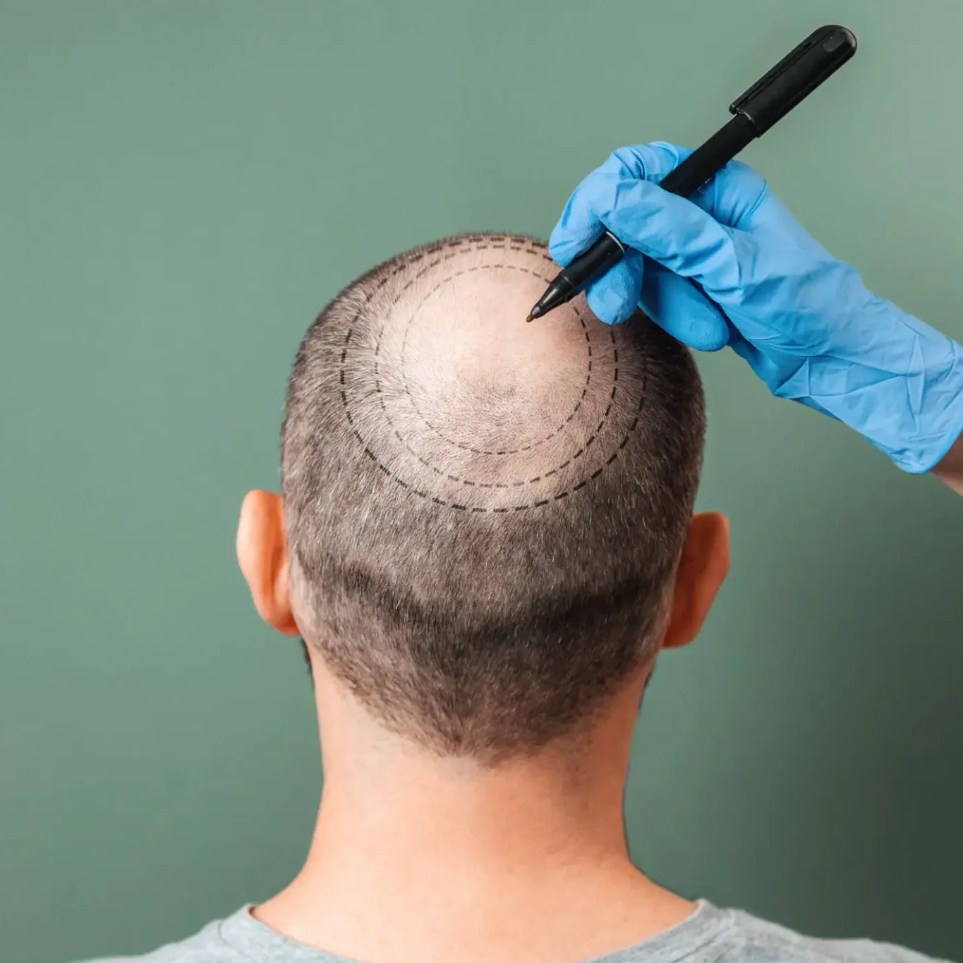 Precision hair transplant planning at Hair Z System in Chicago.